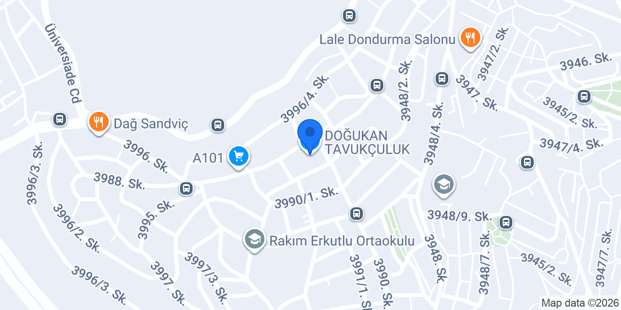 DOĞUKAN TAVUKÇULUK konumu