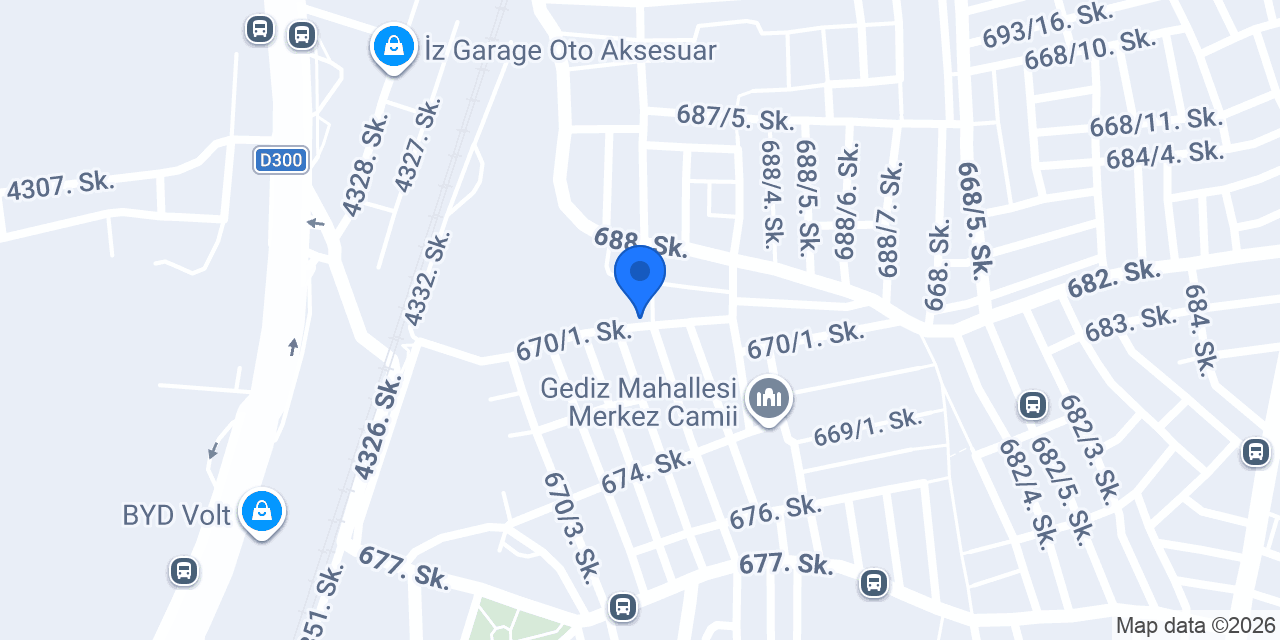 Eryılmaz Ticaret konumu