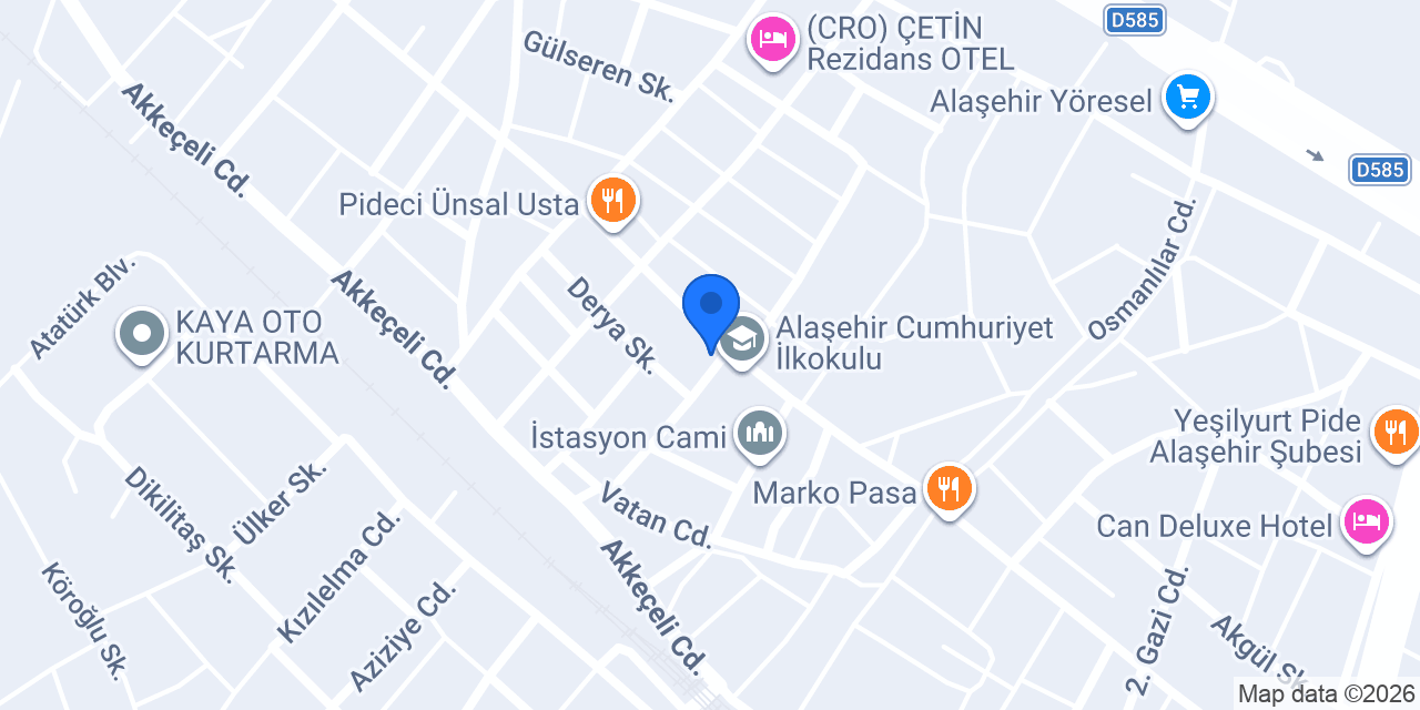 Gülperi Eczanesi konumu