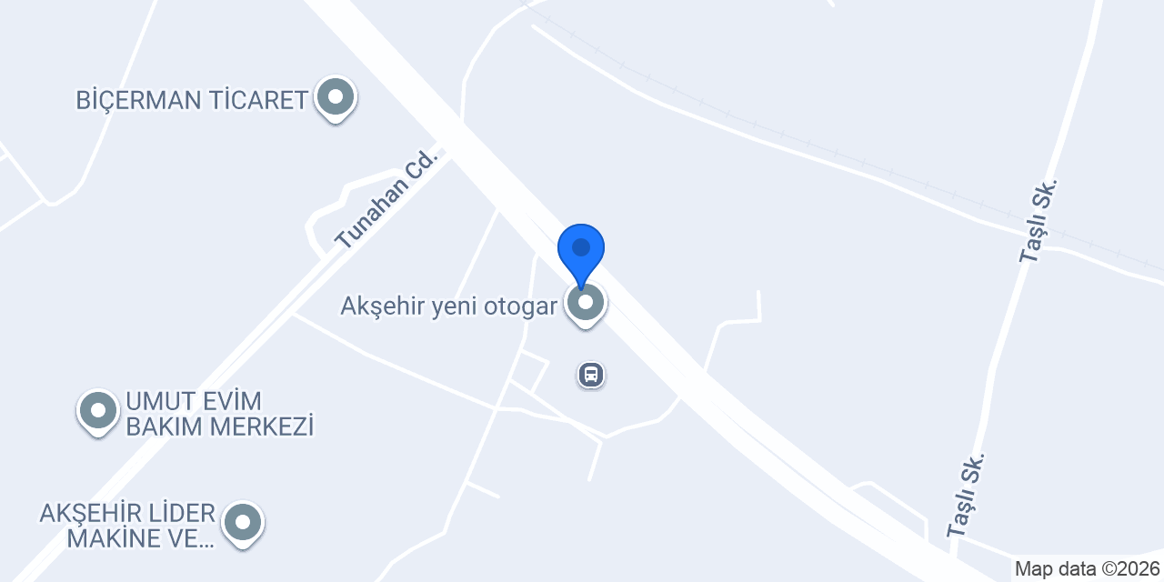Akşehir metro truzim konumu