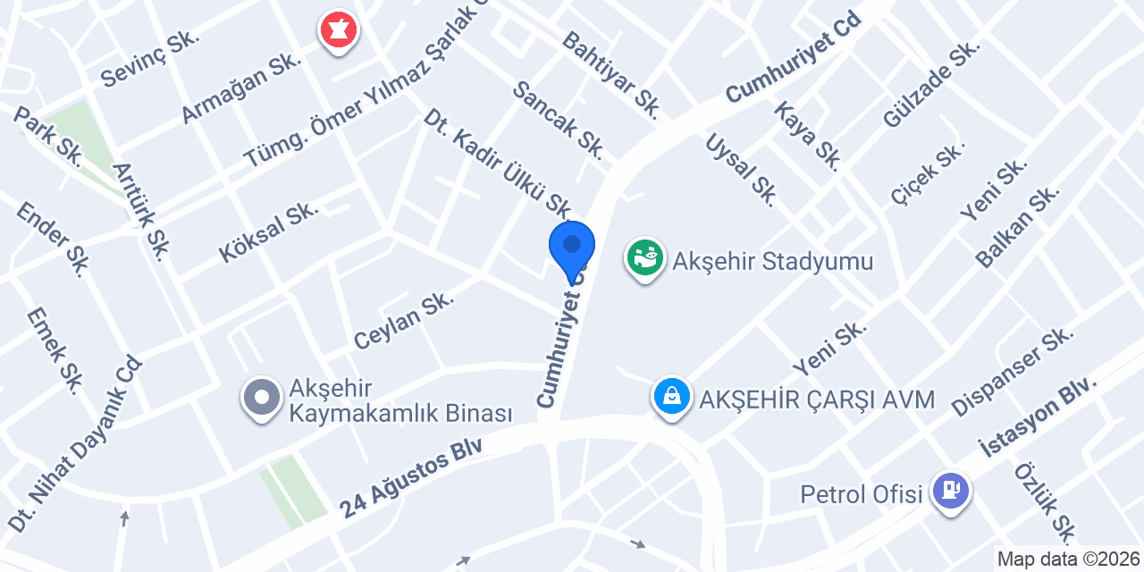 Ayça İletişim konumu