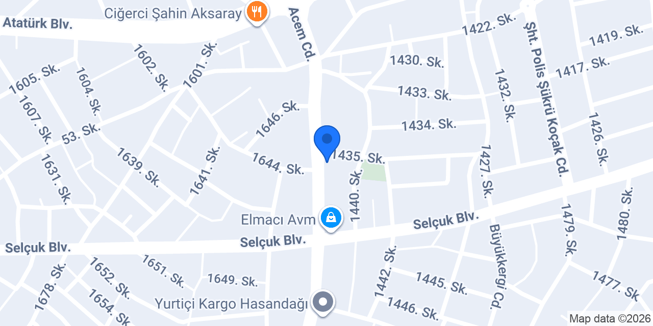 Muscent Perfume Aksaray konumu