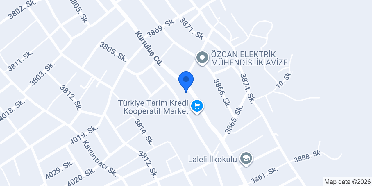 Yetkim ecza deposu aş konumu