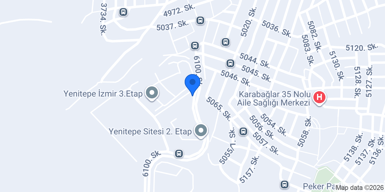 Yeni Tepe Taksi konumu