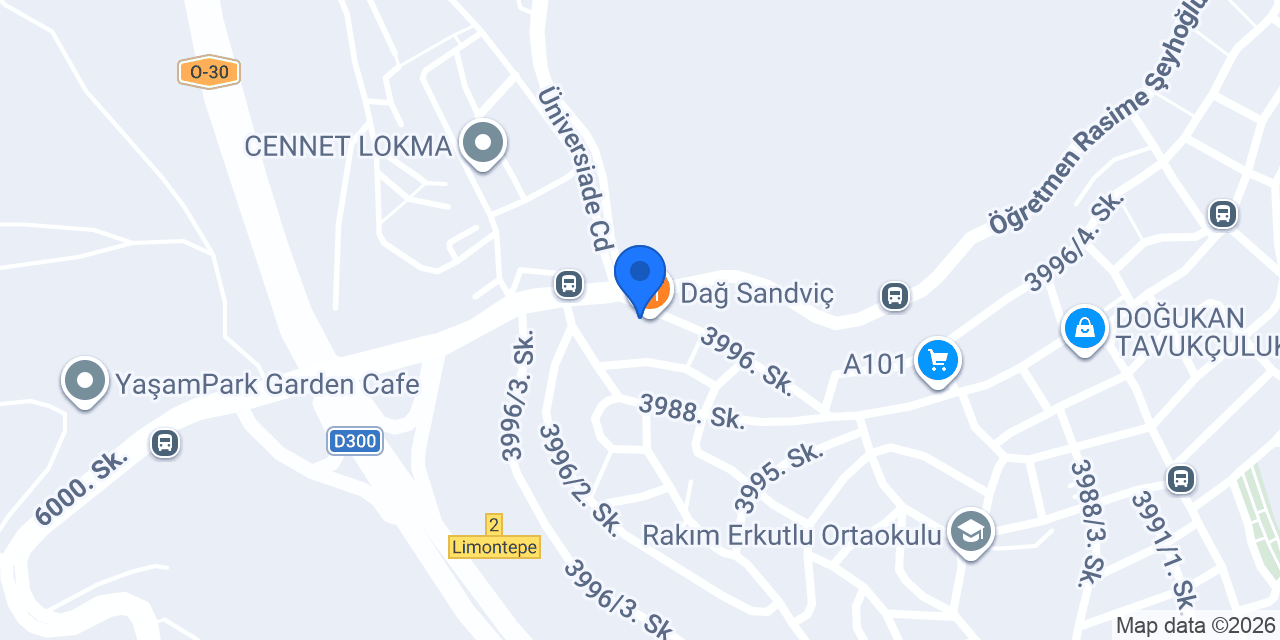 AKAY TEKEL MARKET konumu