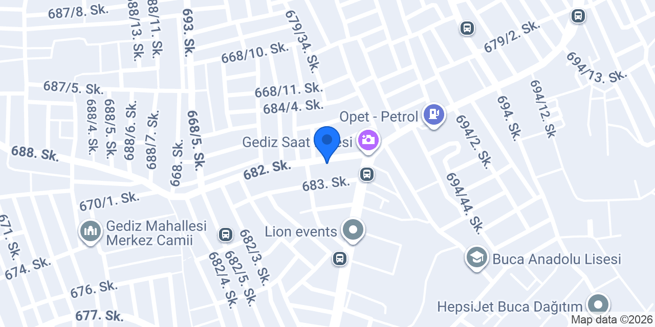 Bambi Yatak - Işık Mobilya konumu