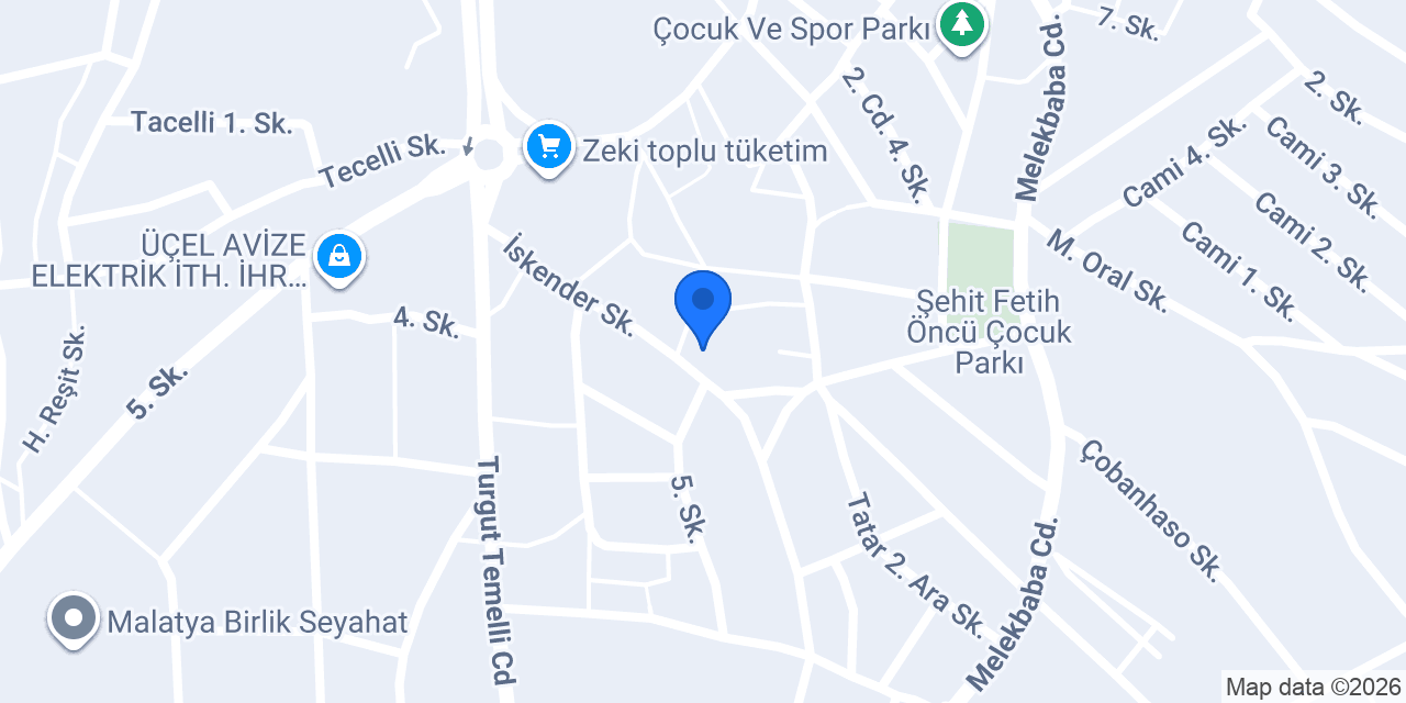 Detay garaj malatya konumu