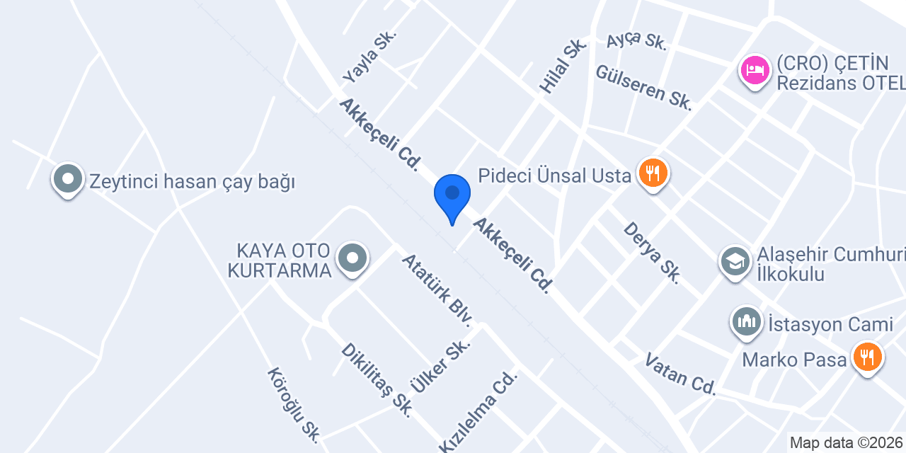 Alabagbahce konumu