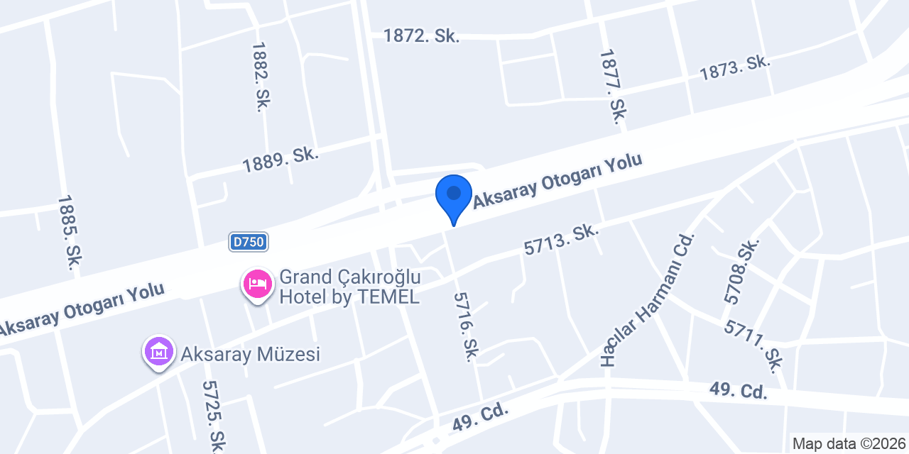 KÖŞK REZİDANS APART AKSARAY konumu