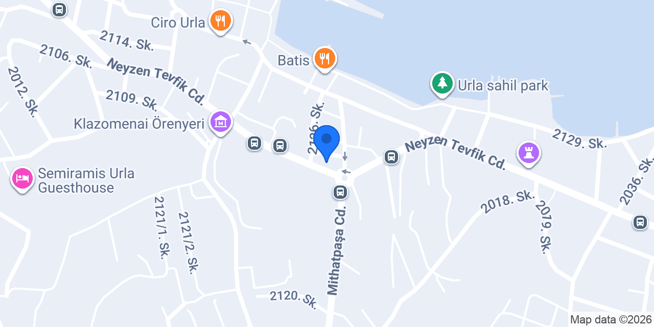 Barış Gross Urla İskele konumu
