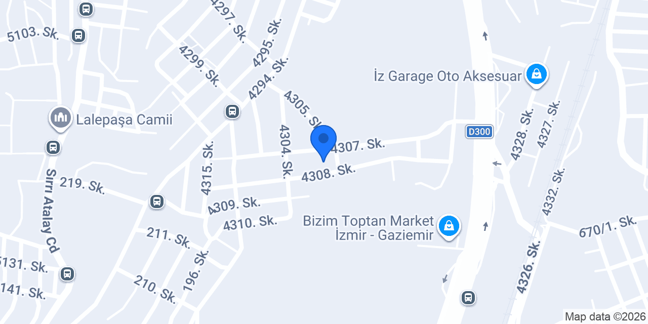 EMG AVİZE AKSESUR konumu