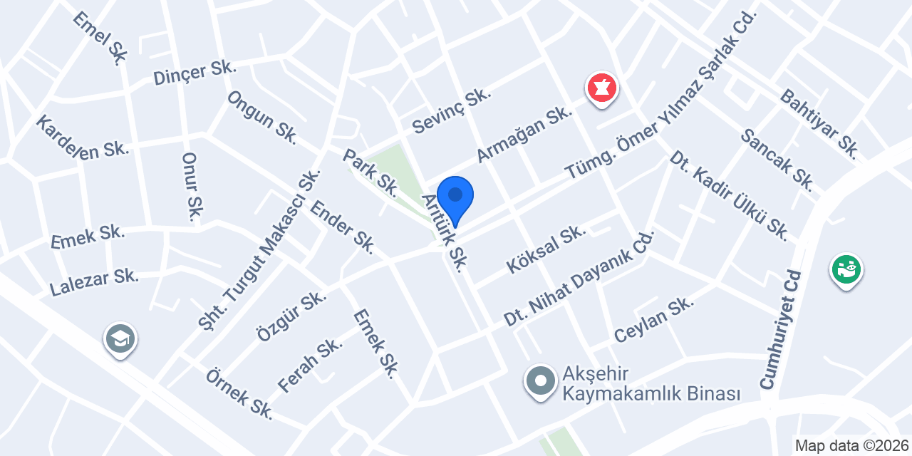 Gencay mobilya akşehir konumu