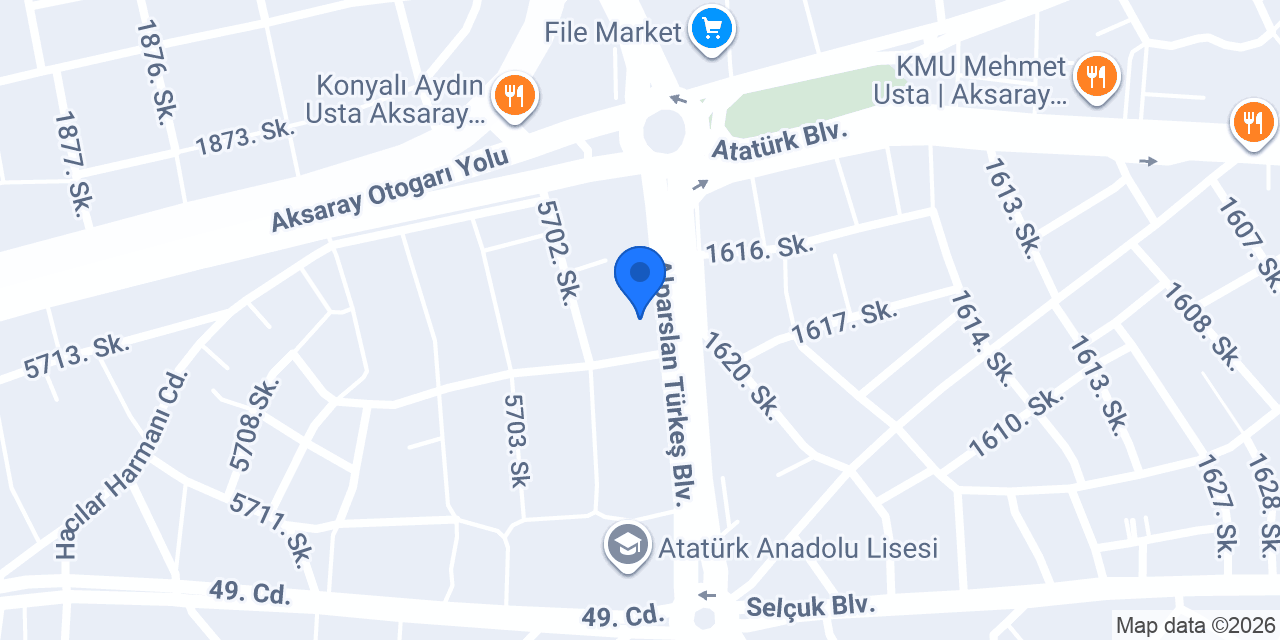 Medaş-aksaray2 konumu