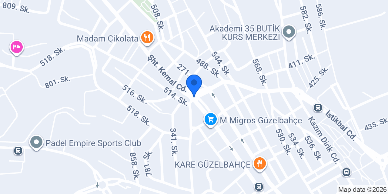Dama Ergoterapi Merkezi konumu