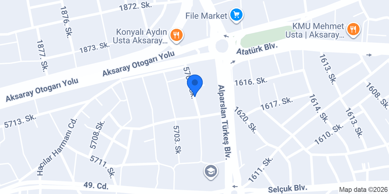 Aksaray 9. Noterliği konumu