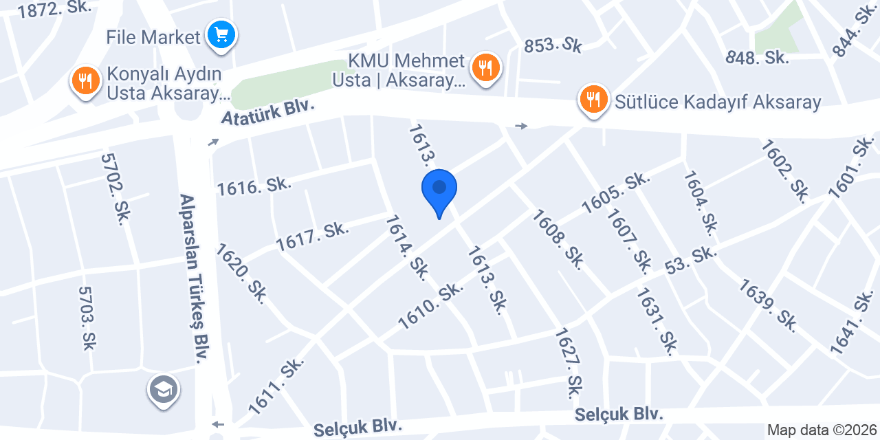 Çilek Züccaciye konumu