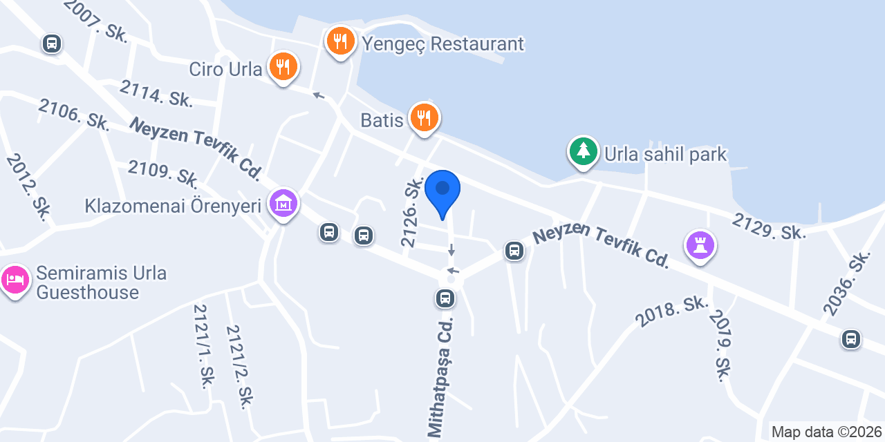 Boğazdan Balık Ekmek Urla iskele konumu