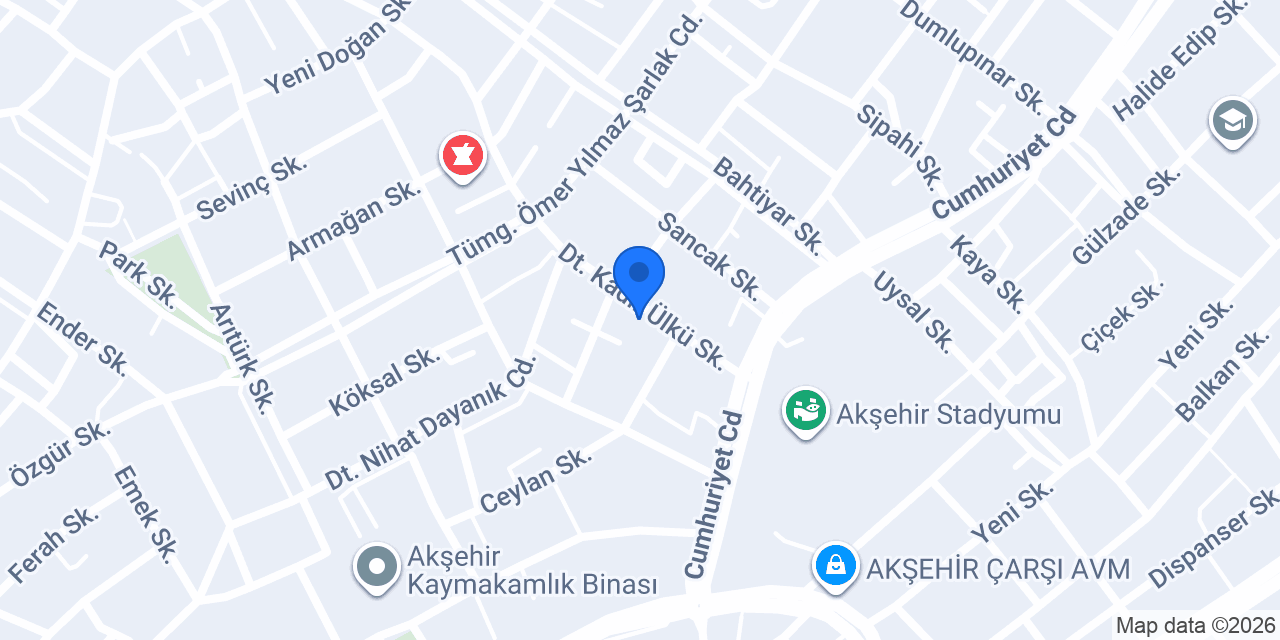 Avukat Ali Osman YAYLA konumu
