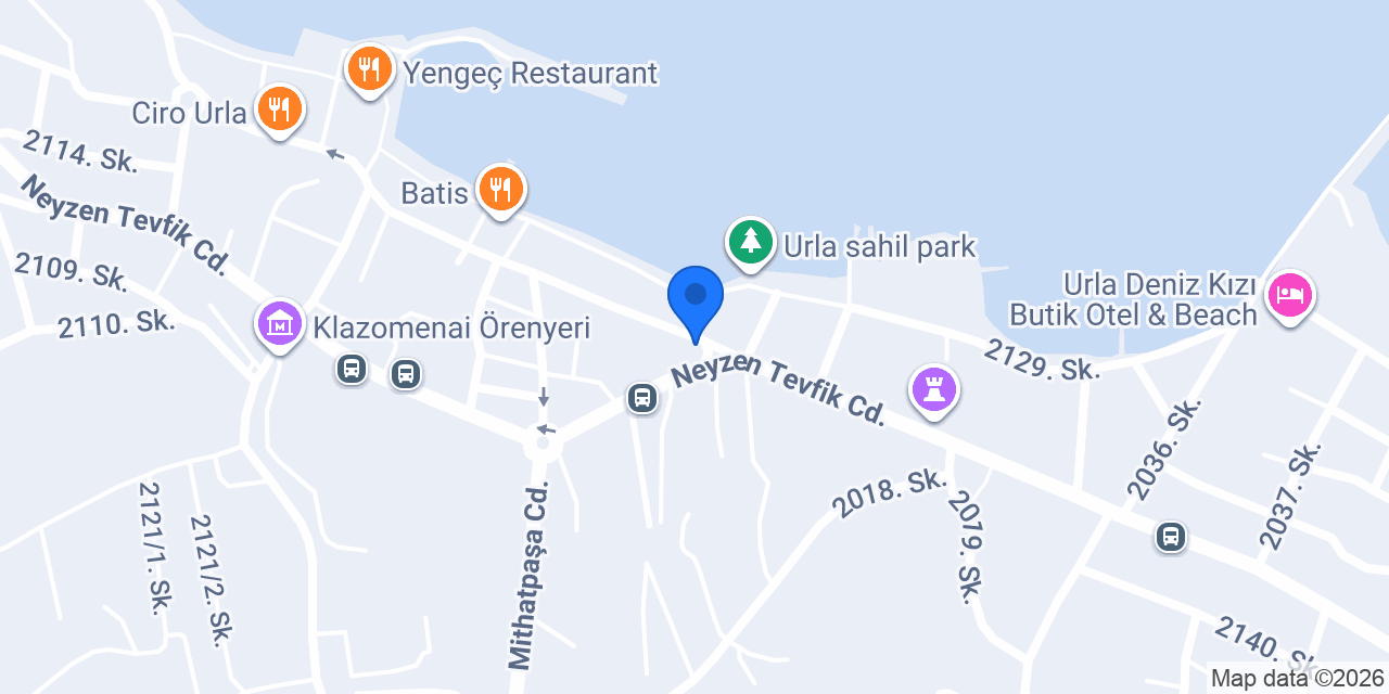 Waffle'cı Akın İskele konumu