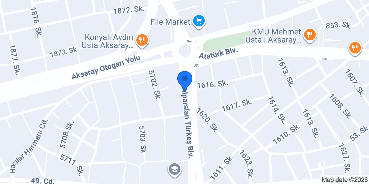 KEBAPÇI BAYRAM USTA AKSARAY konumu