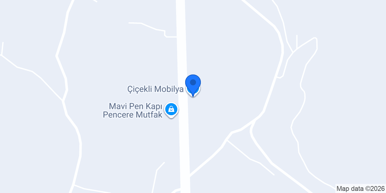Çiçekli Mobilya konumu