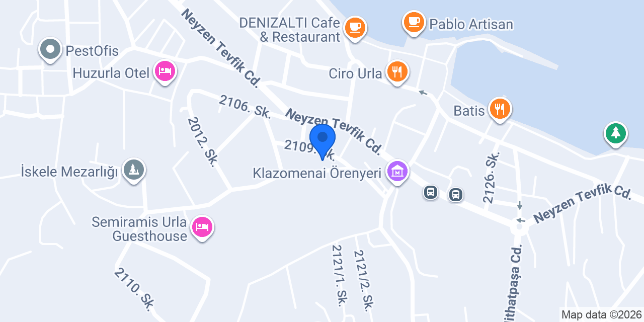 URLA POYRAZ OTEL konumu