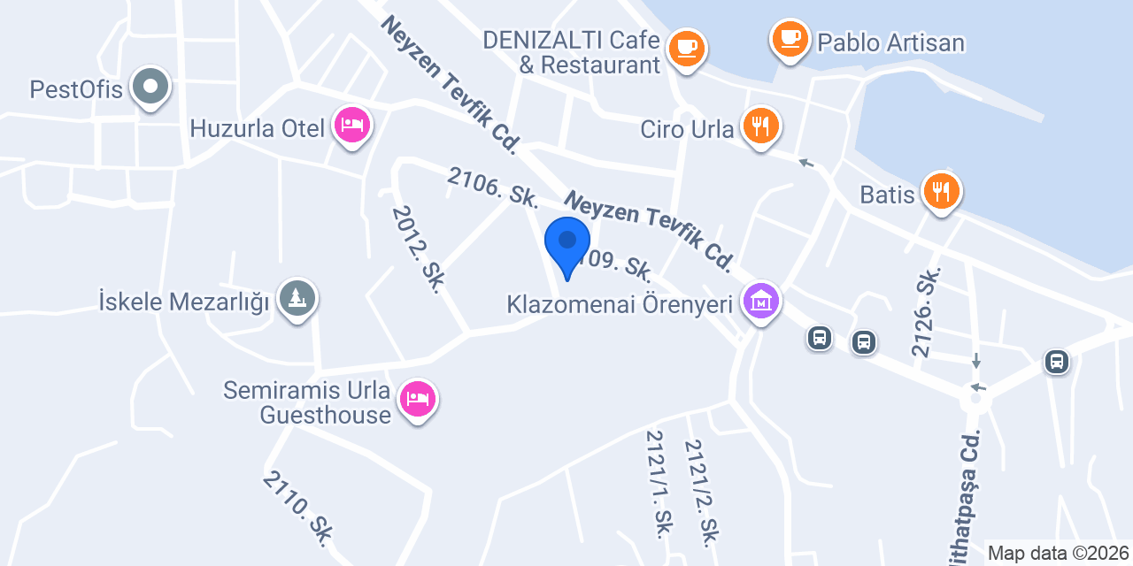 Pandora Apart Pansiyon konumu