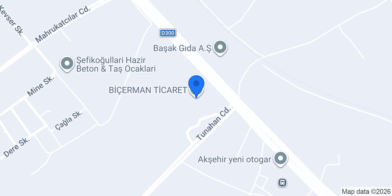 BİÇERMAN TİCARET konumu