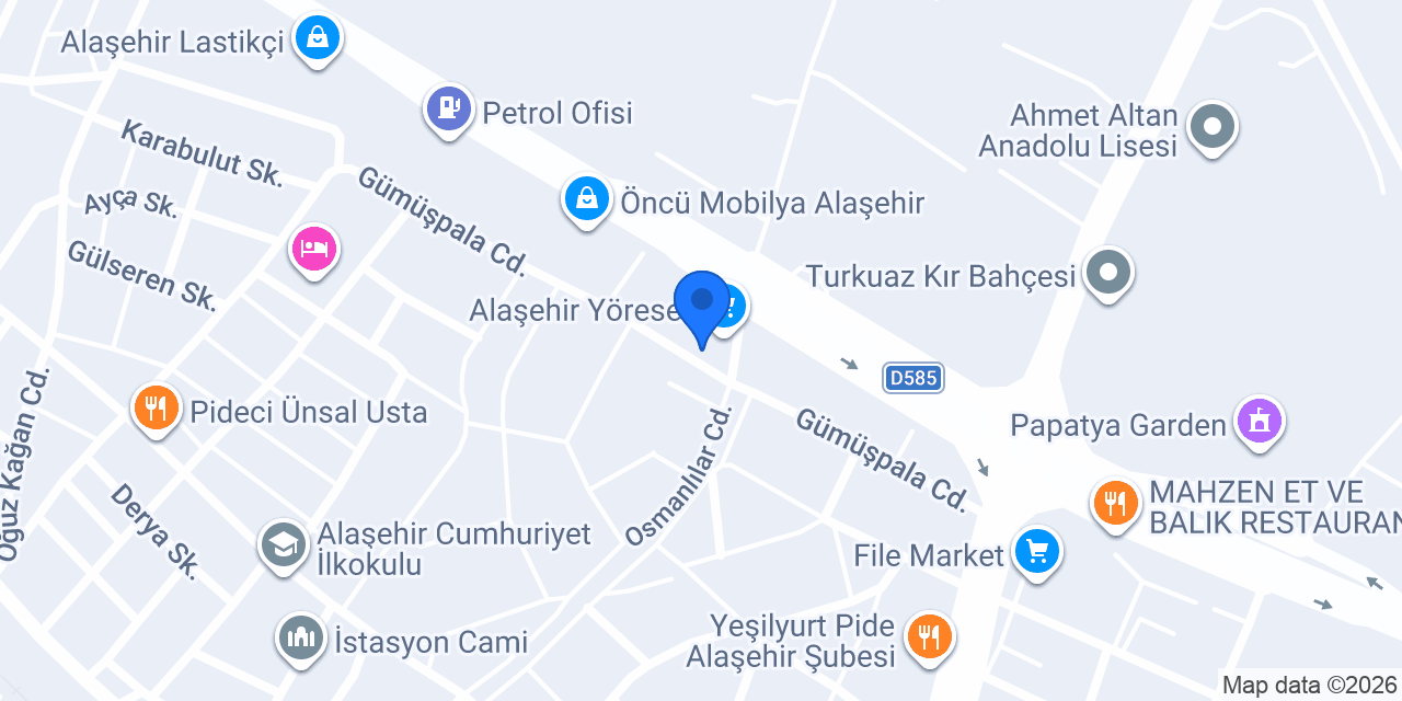 ÂLÂ DOĞALGAZ MÜHENDİSLİK konumu