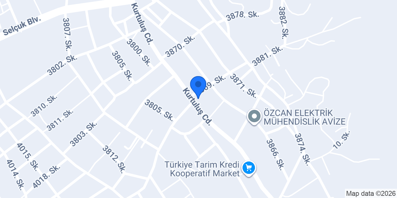 Burak Kaya Yapı İnşaat Elektrik konumu