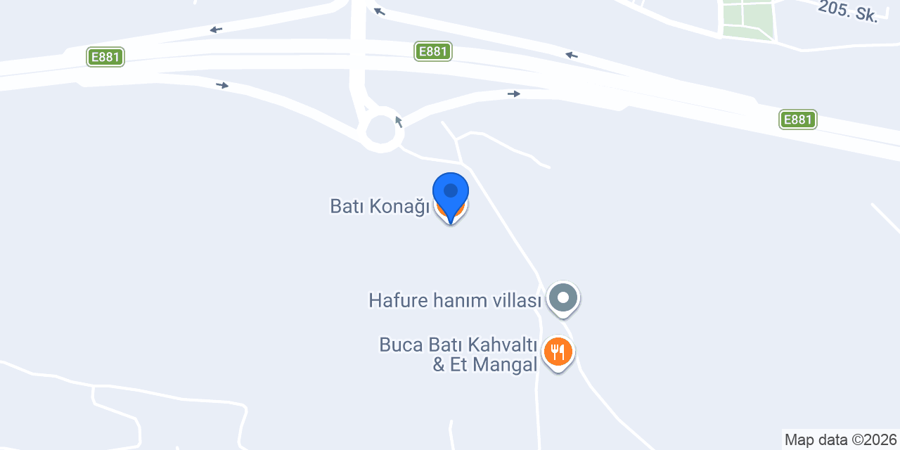 Batı Konağı konumu
