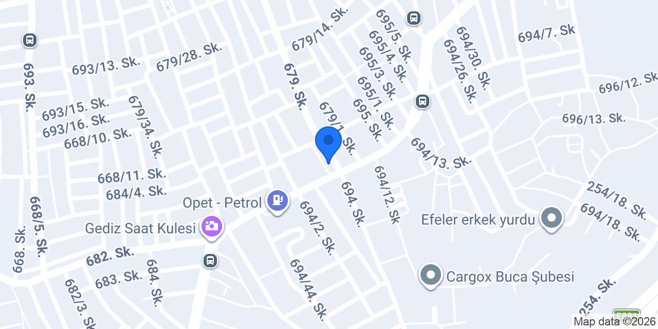 KARACA HUKUK BÜROSU konumu