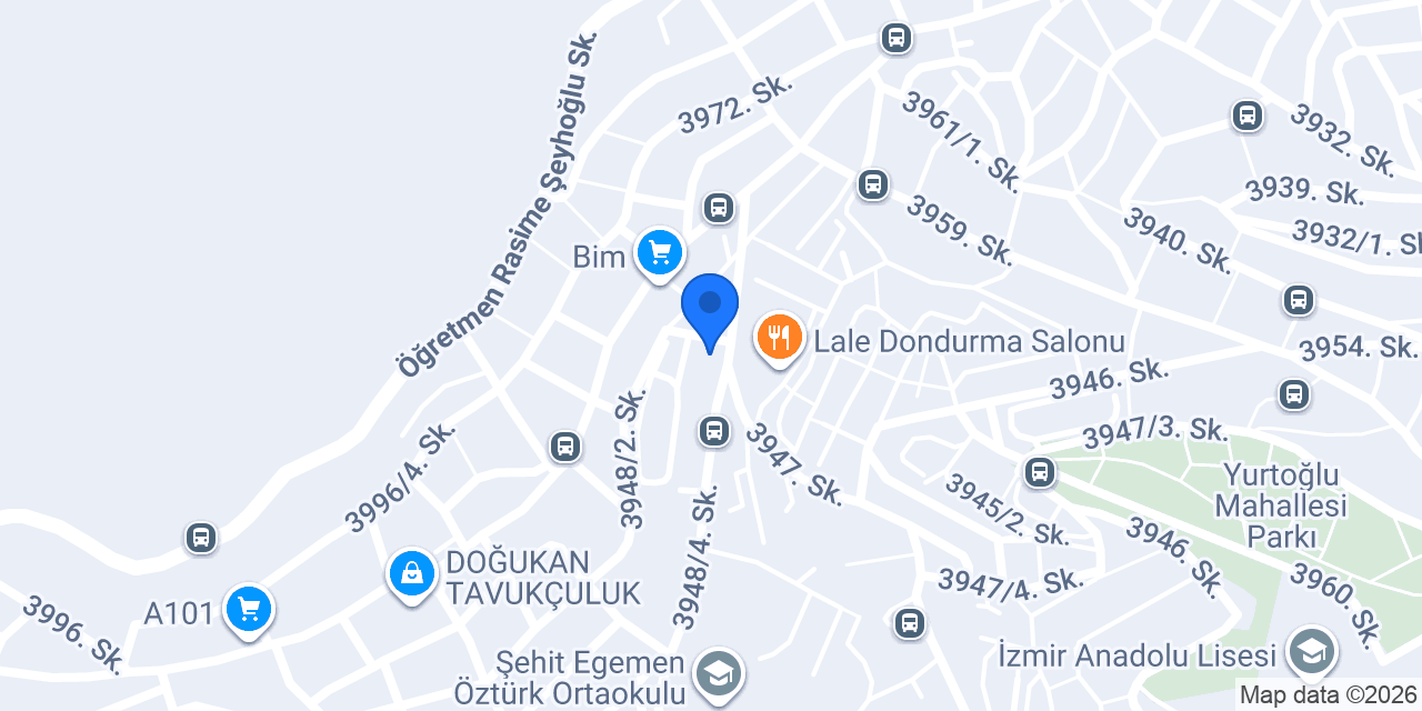 Kuaför Güler konumu