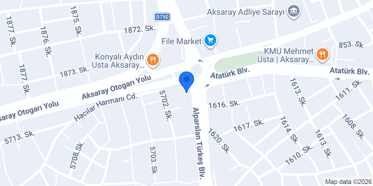 AKINSARAY MOBİLYA konumu