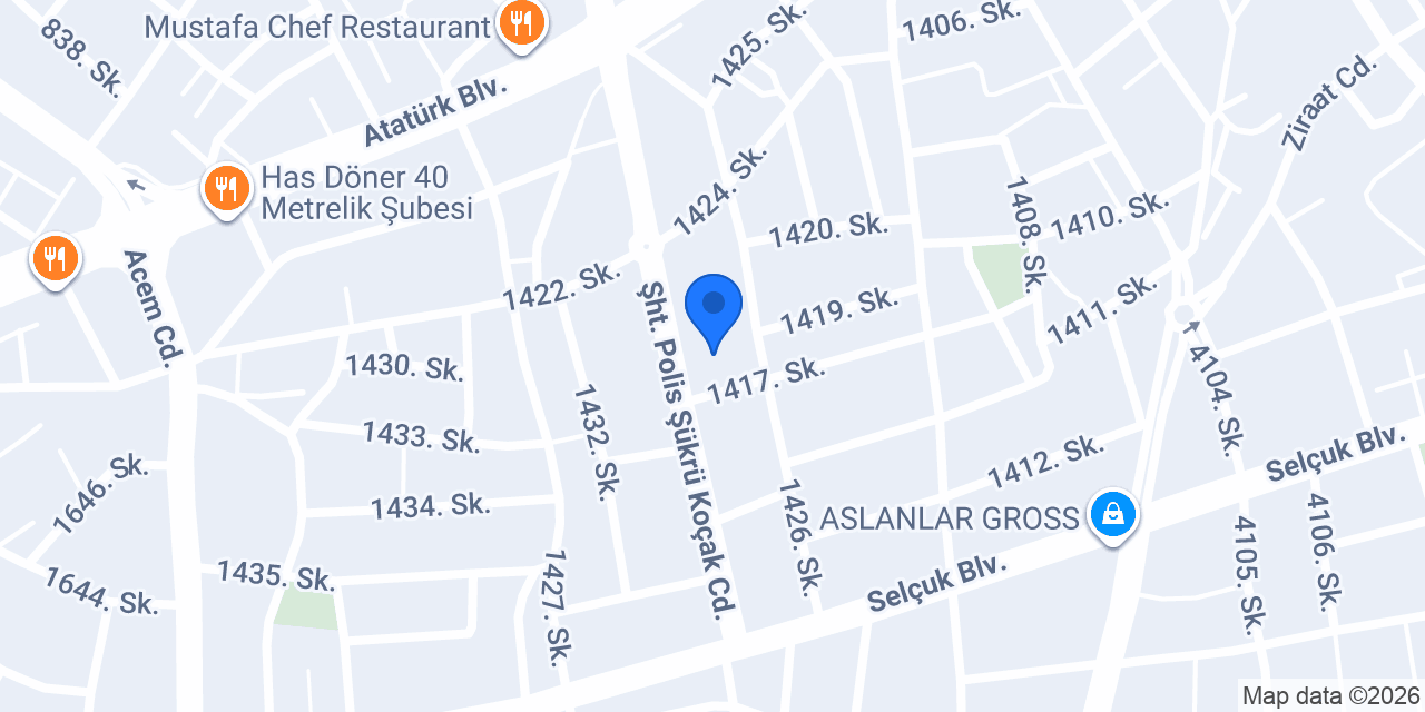 Akıl Küpü Özel Öğretim Kursu konumu