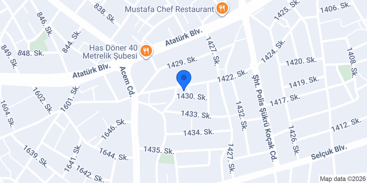 Damla Promosyon AKSARAY konumu