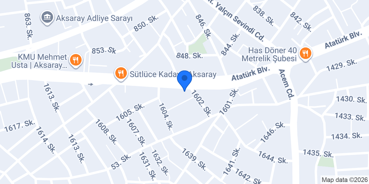 Akar rent a car konumu