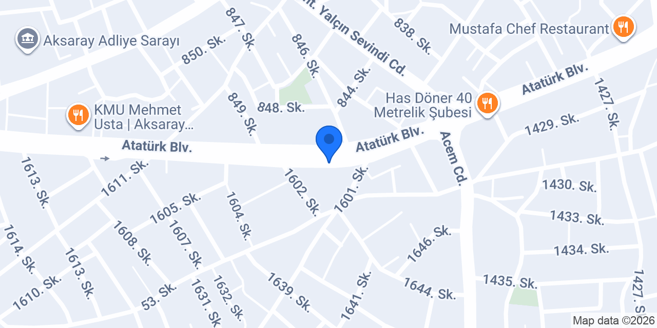 Kafkas Etli Ekmek konumu