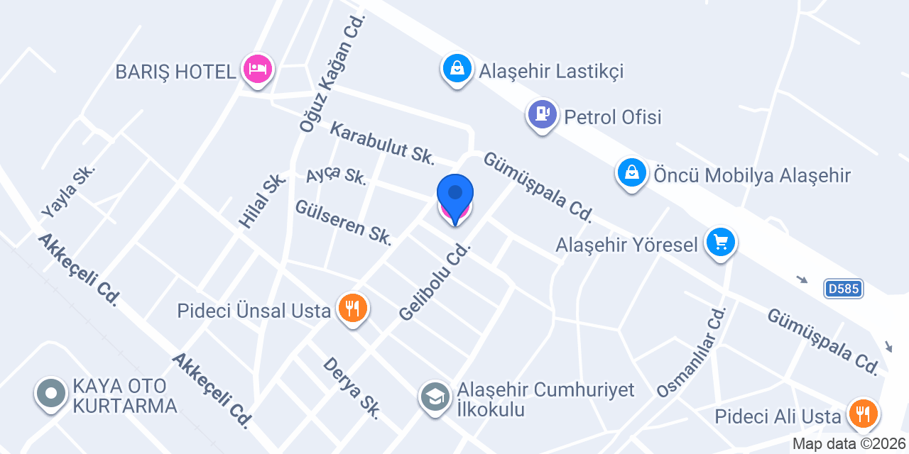 (CRO) ÇETİN Rezidans OTEL konumu
