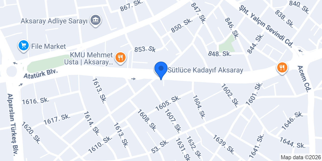 Hikmetoğulları Tatlı Dondurma Salonu konumu