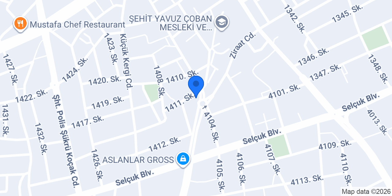 Mutlu Ticaret konumu