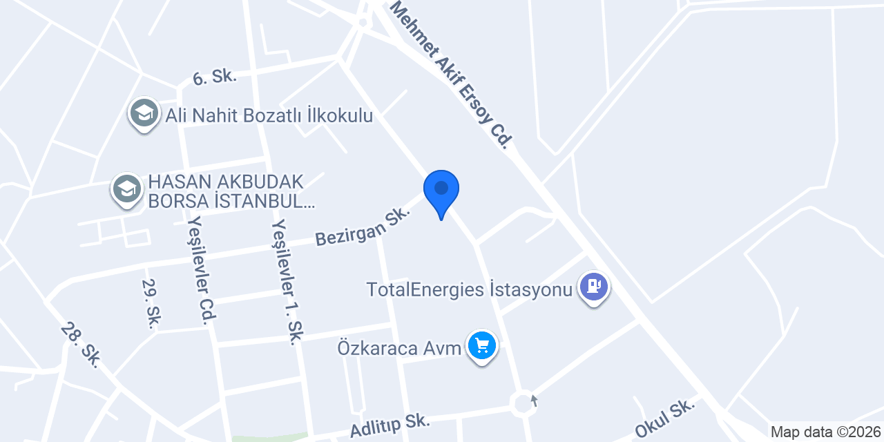Kuaför Onur Can Dinç konumu