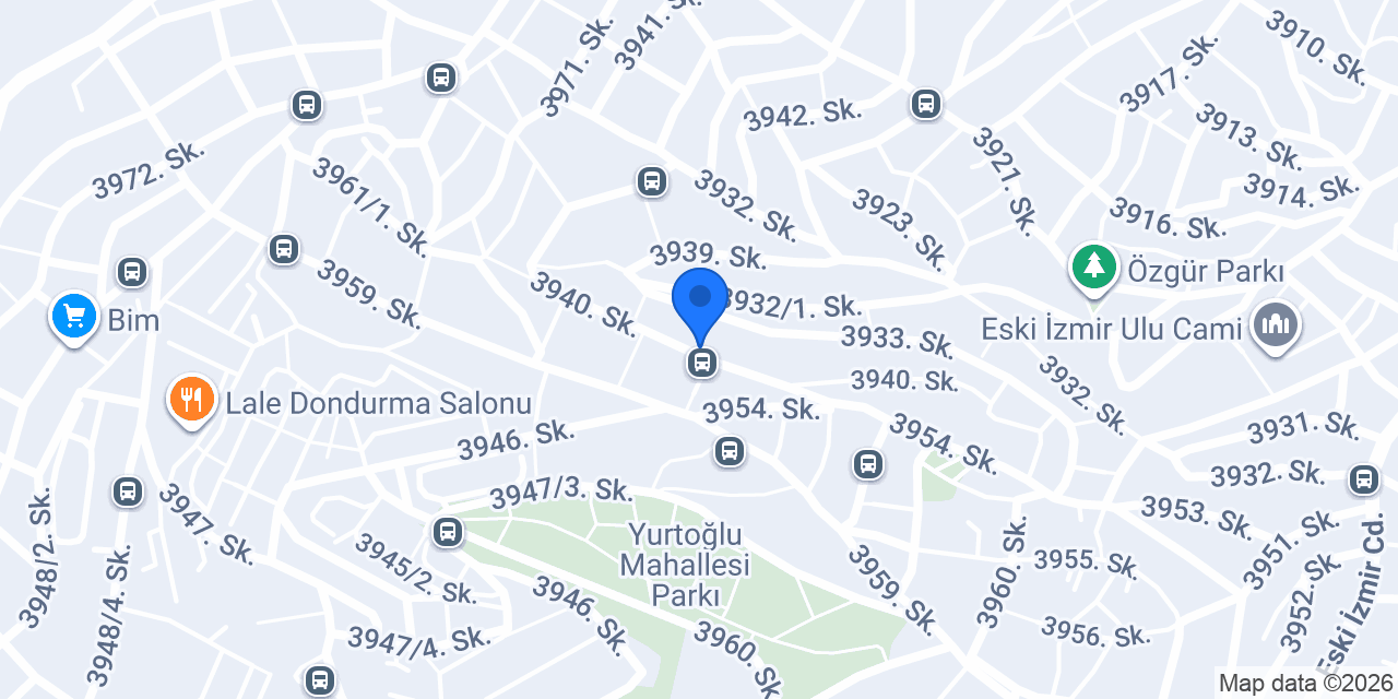 Parkeci Ömer Usta konumu