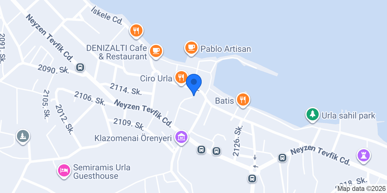 Gözde Kafe İskele konumu