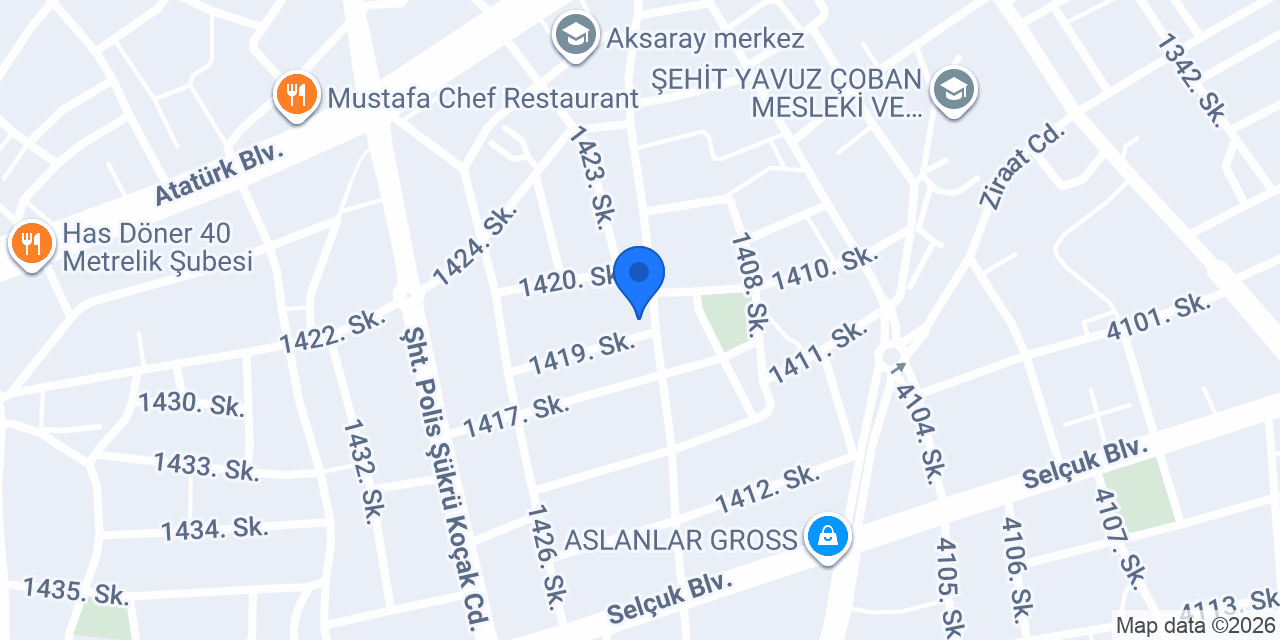 Işıltı Güzellik Merkezi konumu