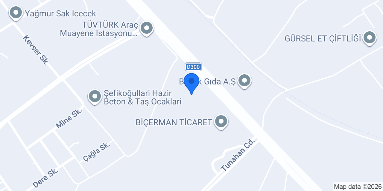 ÇINAR GIDA konumu
