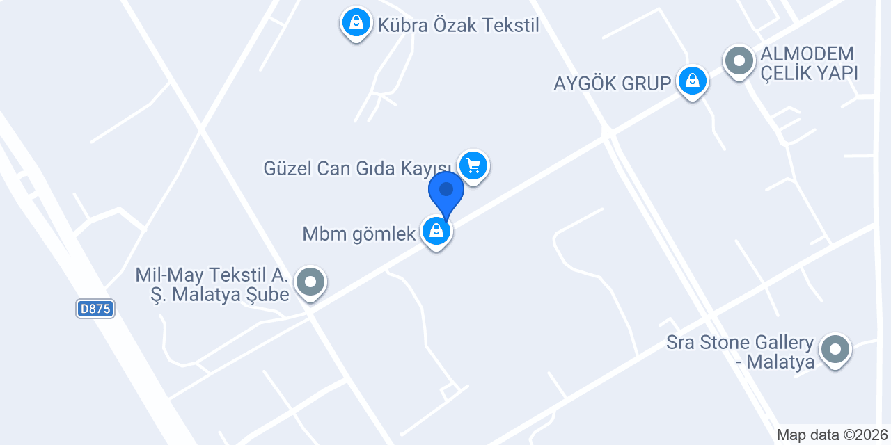 Mapa Kuruyemiş – Malatya Pazarı | Fabrika, Malatya Şubesi konumu