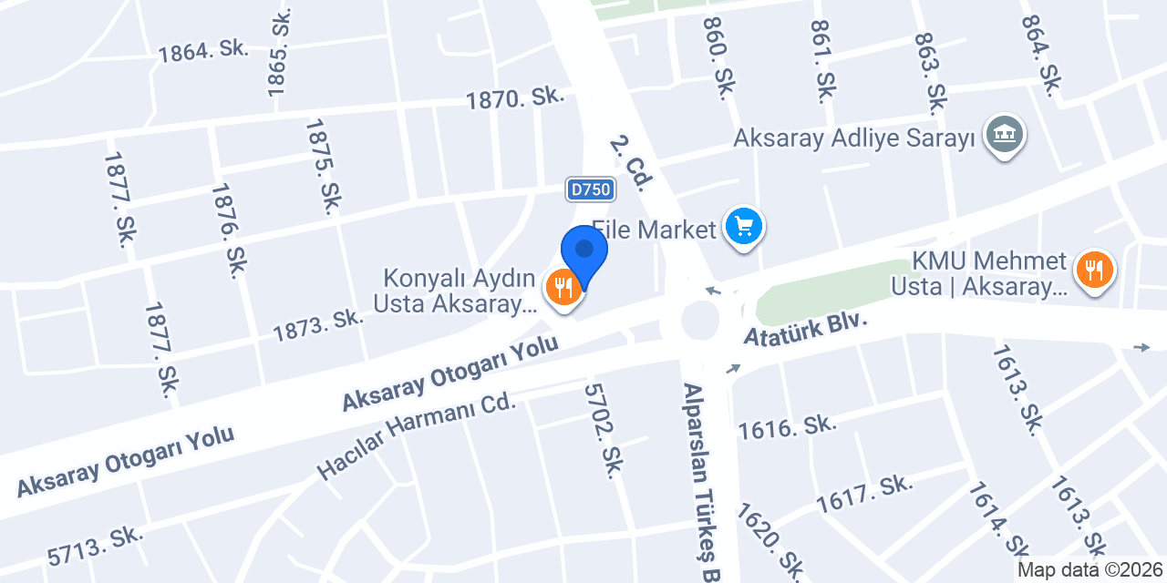 PETLAS-Aysaray Oto Lastik konumu