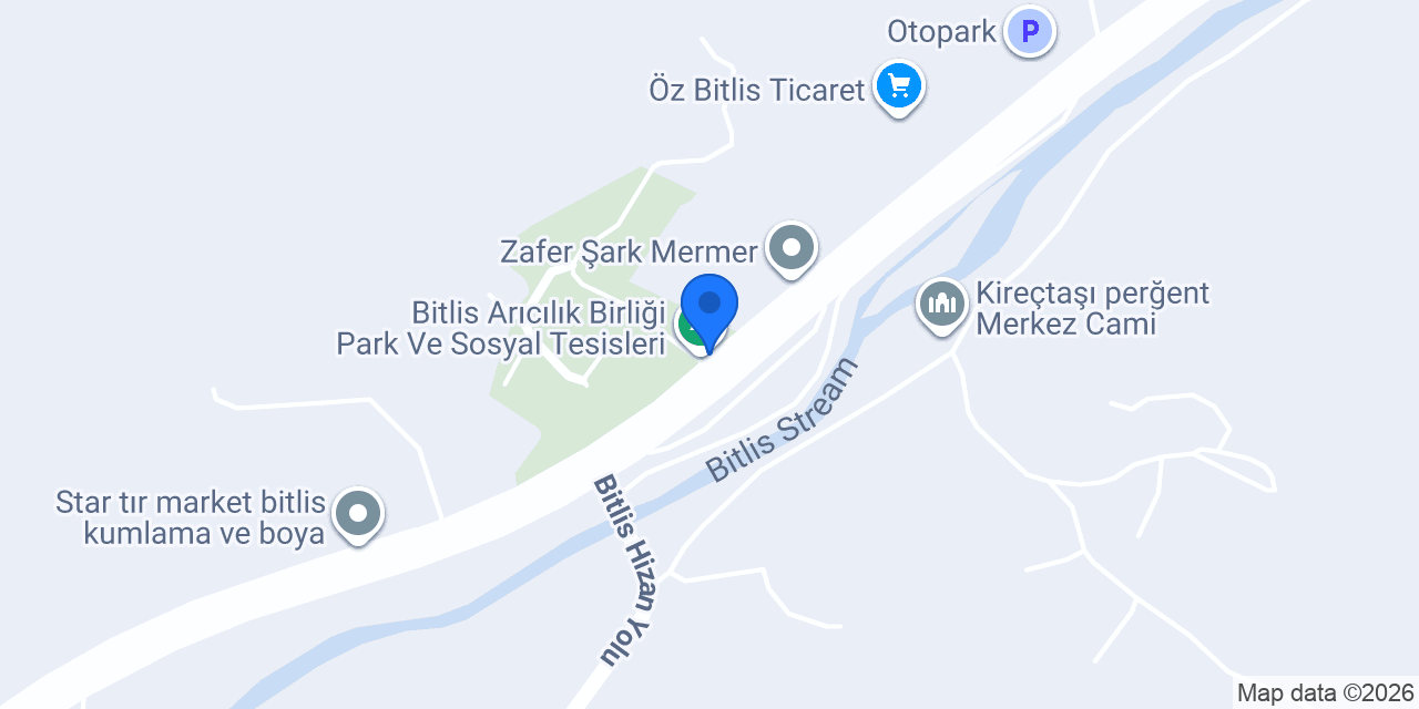 Bitlis Bal Evi konumu