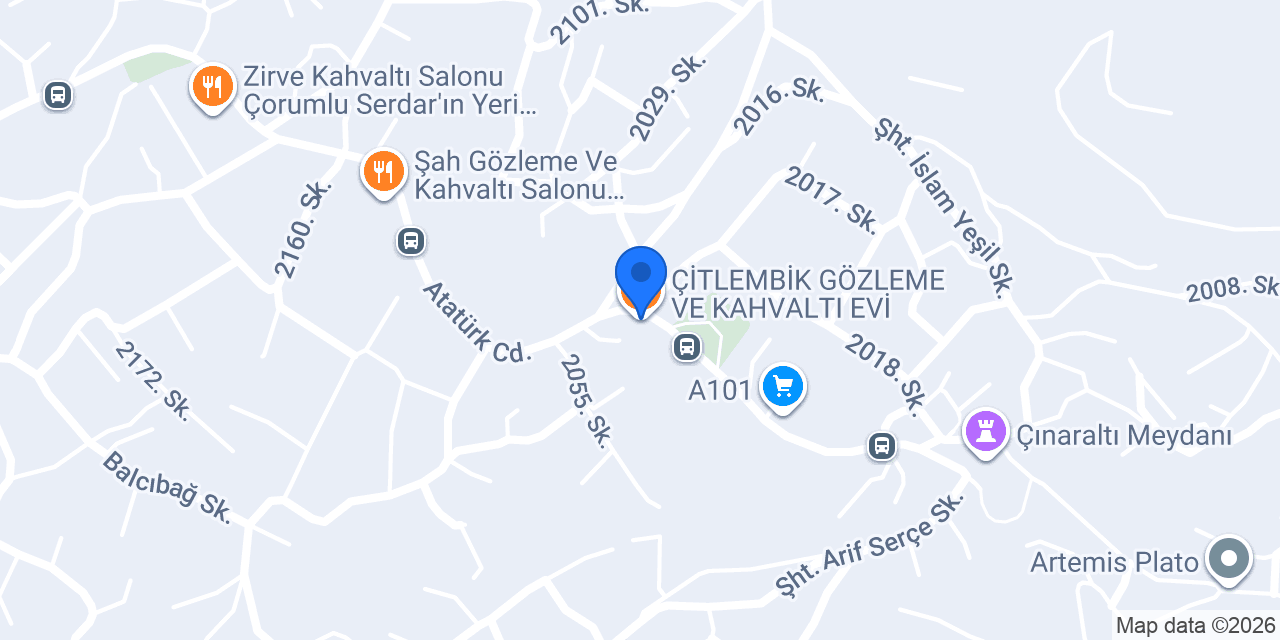 ÇİTLEMBİK GÖZLEME VE KAHVALTI EVİ konumu